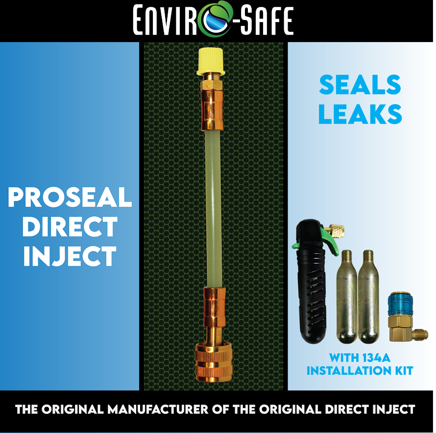 Enviro-Safe Proseal Direct Inject Refrigerant Leak Sealer for Automotive/Refrigeration