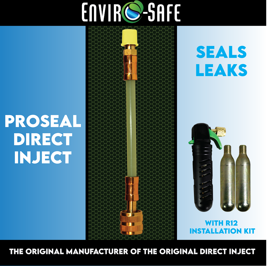 Enviro-Safe Proseal Direct Inject Refrigerant Leak Sealer for Automotive/Refrigeration