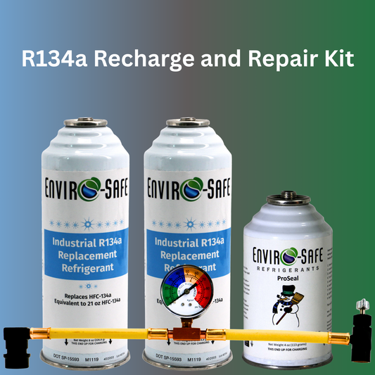 R134a Automotive Recharge and Repair Kit