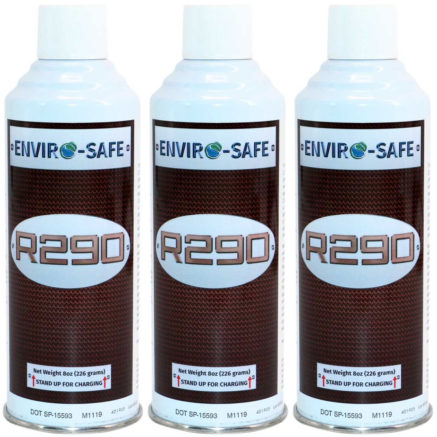R290 Refrigerant  –  OEM Refrigerant – Upright Self-Sealing Top