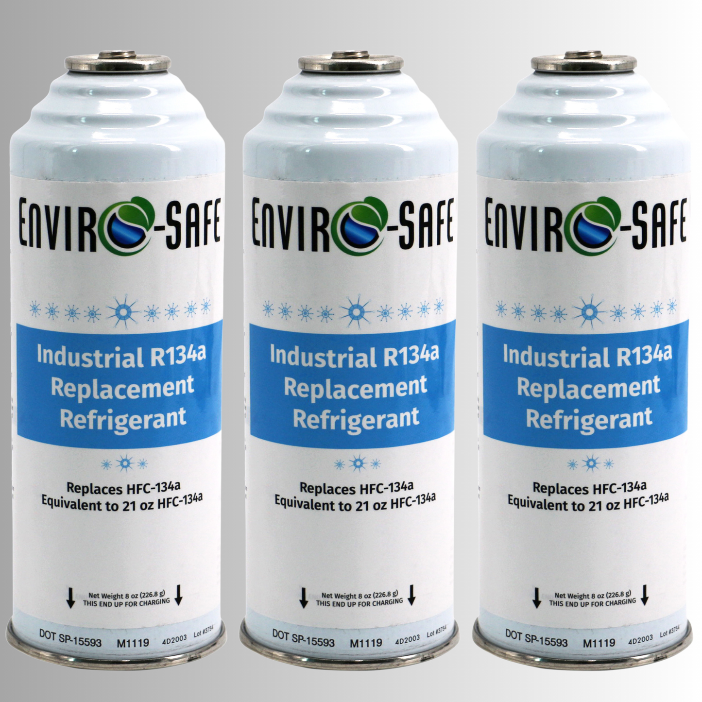Enviro-Safe® R134a Industrial Replacement Refrigerant – 21oz. Equivalent Can