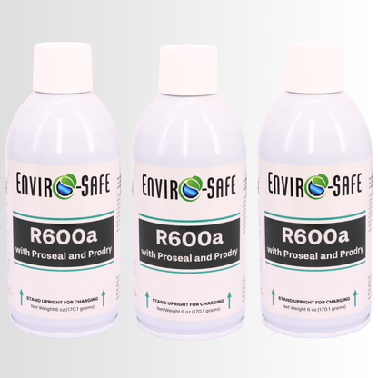 R600a Refrigerant W/Proseal and Prodry - Upright Self Sealing Style Top