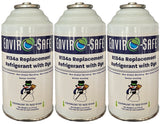 R134a Replacement Refrigerant w/UV Dye  in 16oz. Equivalent Cans