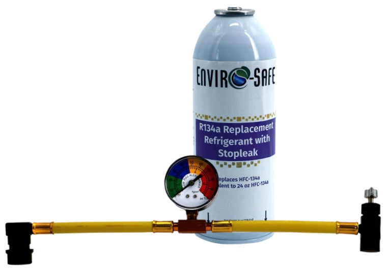 R134a Replacement w/Stop Leak in 21oz Equivalent Cans