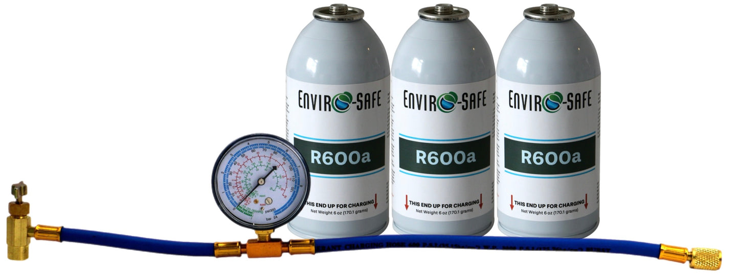R600a Refrigerant – 6oz./170g Can