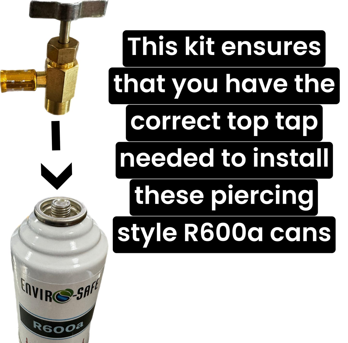 R600a Refrigerant – 6oz./170g Can