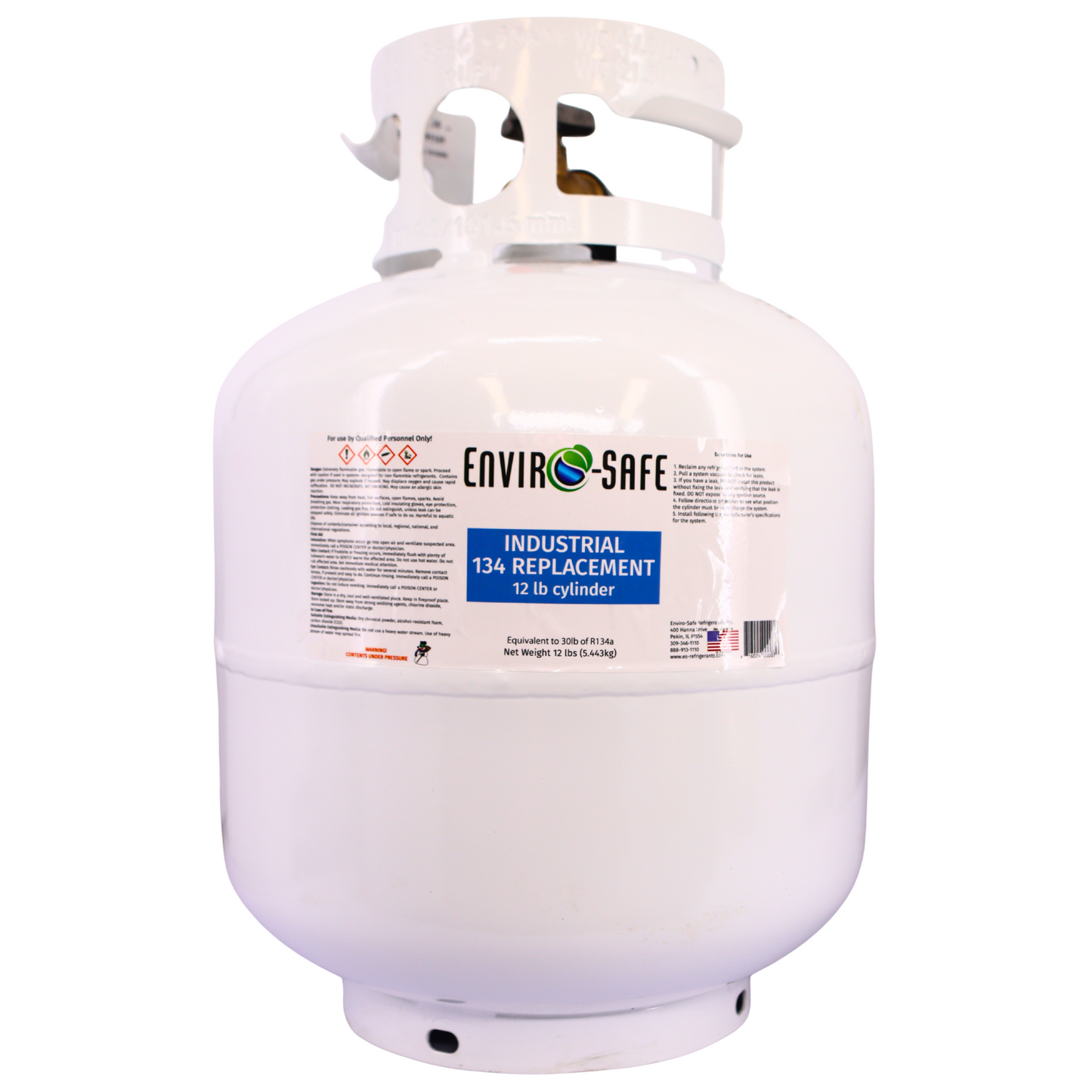 Industrial 134A Replacement Refrigerant-Designed for 134a Systems- Made in USA
