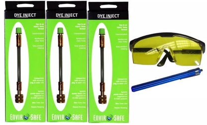 UV Leak Detector Dye for all A/C Systems - 30 Second Install